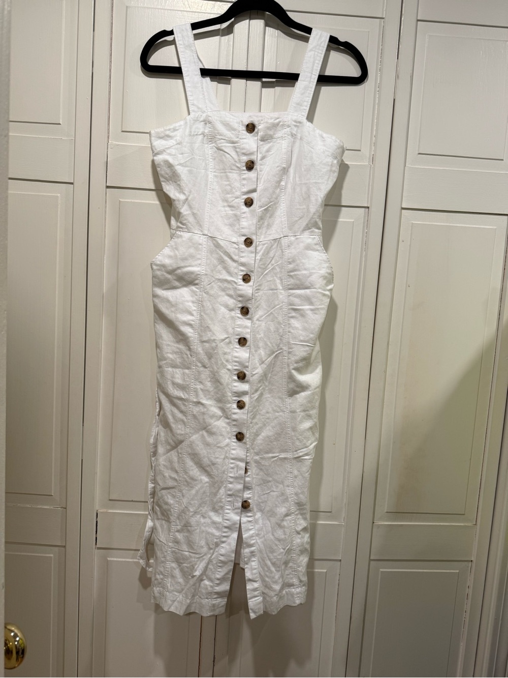 LOFT linen dress size 0 NWOT